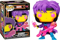 Funko Pop! Marvel - Gambit (Neon) 798 - Target Exclusive Bobblehead